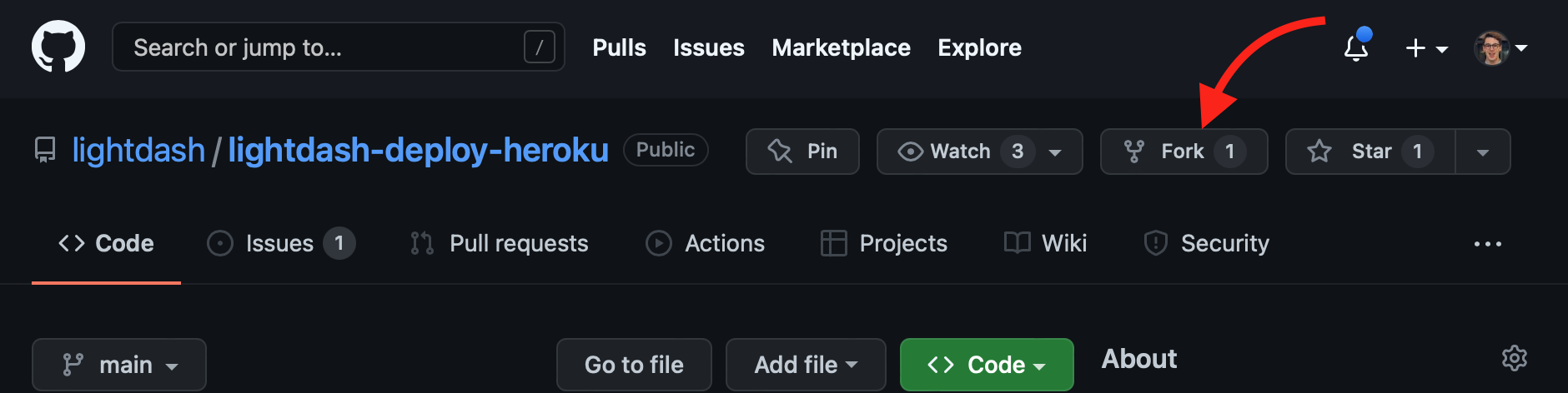screenshot-fork-github