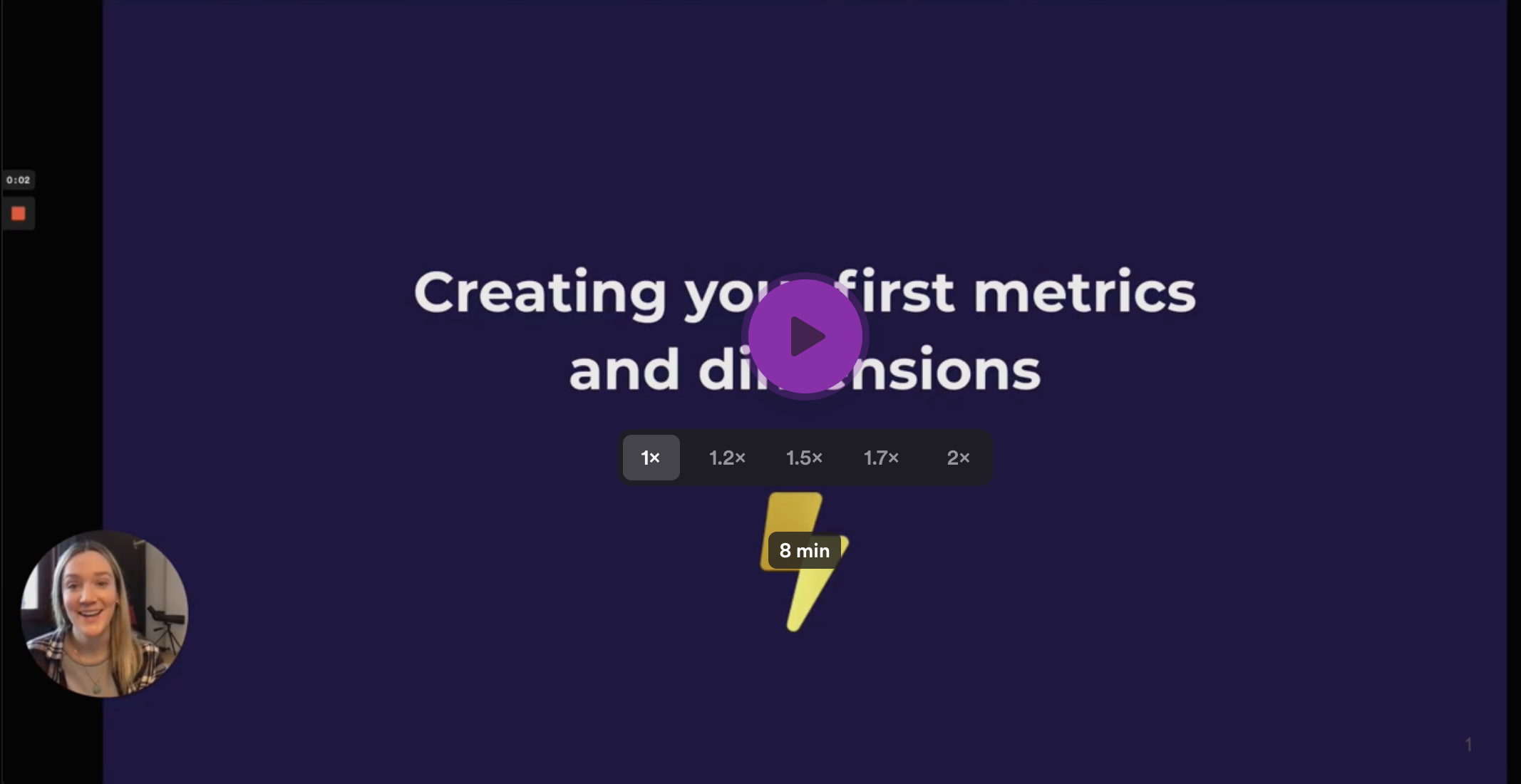 tutorial create metrics