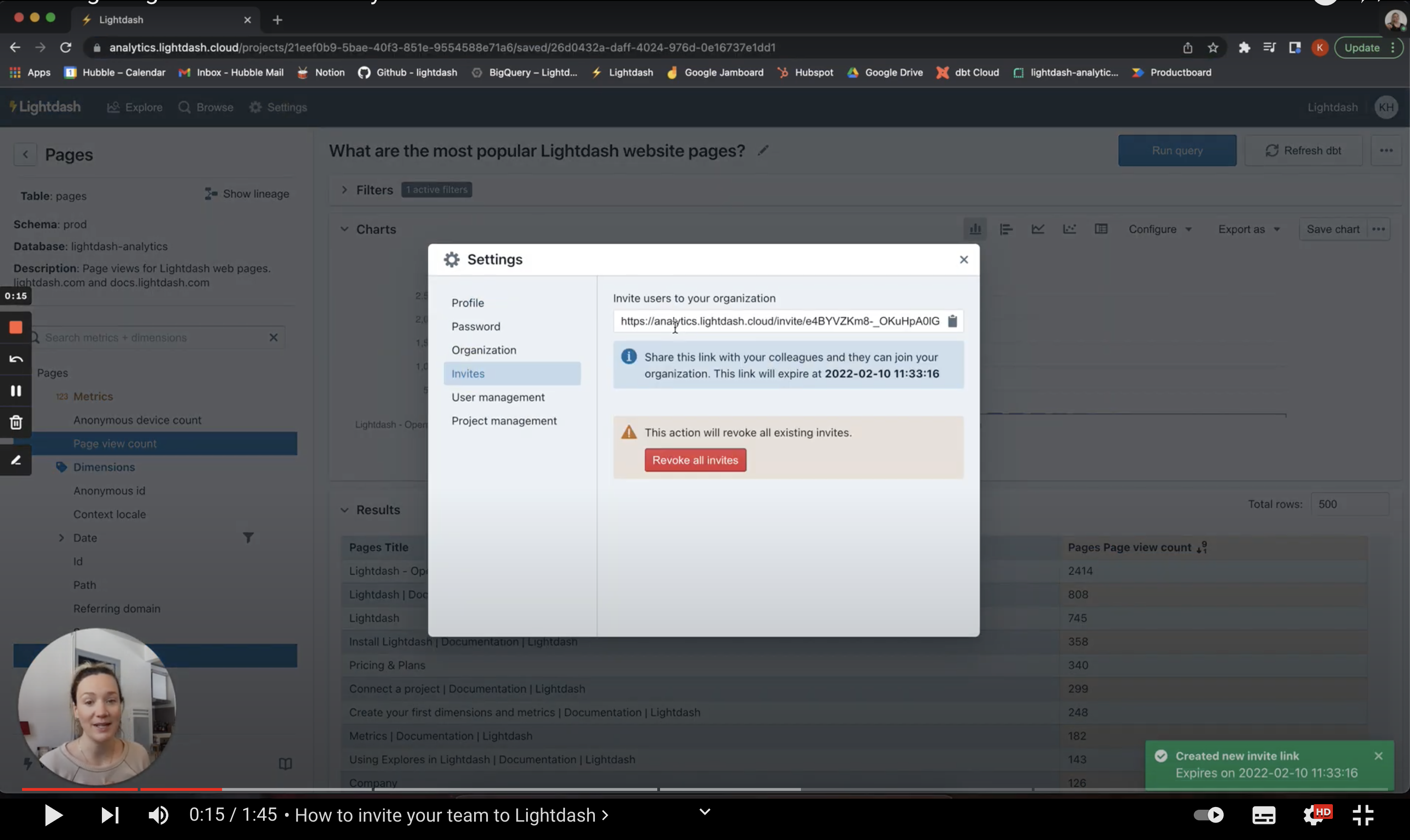 tutorial sharing insights